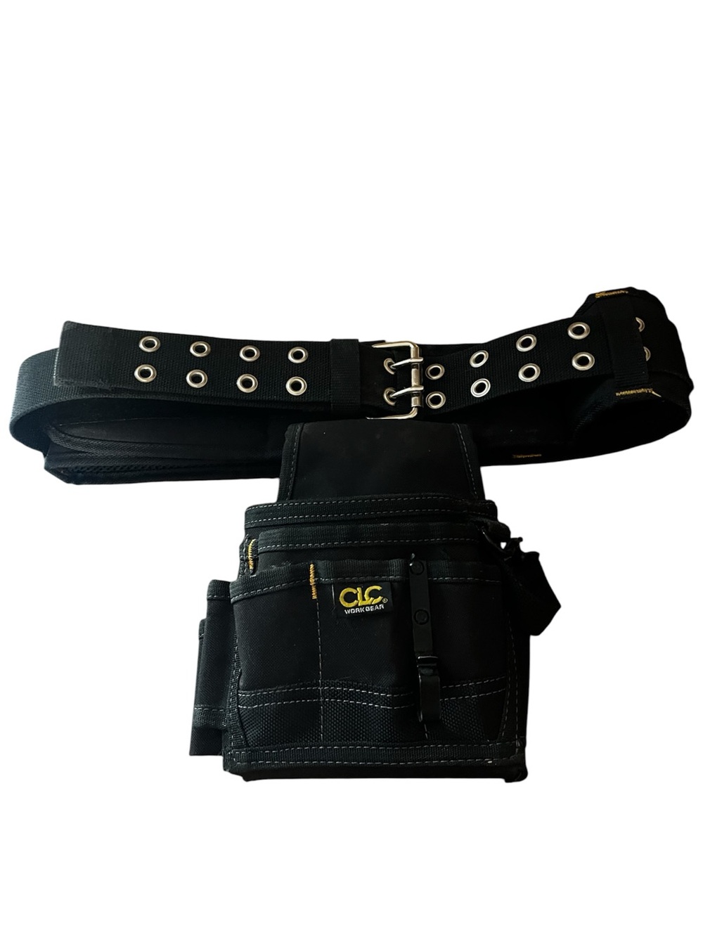 Clc 2 Pc Tool belt & Pouch